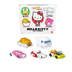 Mattel "Hello Kitty and Friends" Hot Wheels Character Cars - NEW!!!!